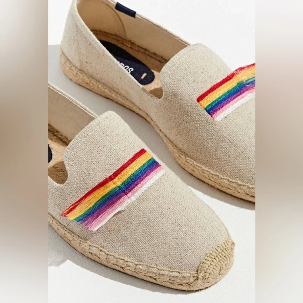 Soludos Rainbow Men’s Smoking Espadrilles